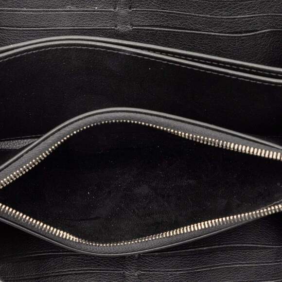 Louis Vuitton Monogram Mahina Zippy Wallet Round Zip Long M61867 Noir Black L... - Picture 4 of 6